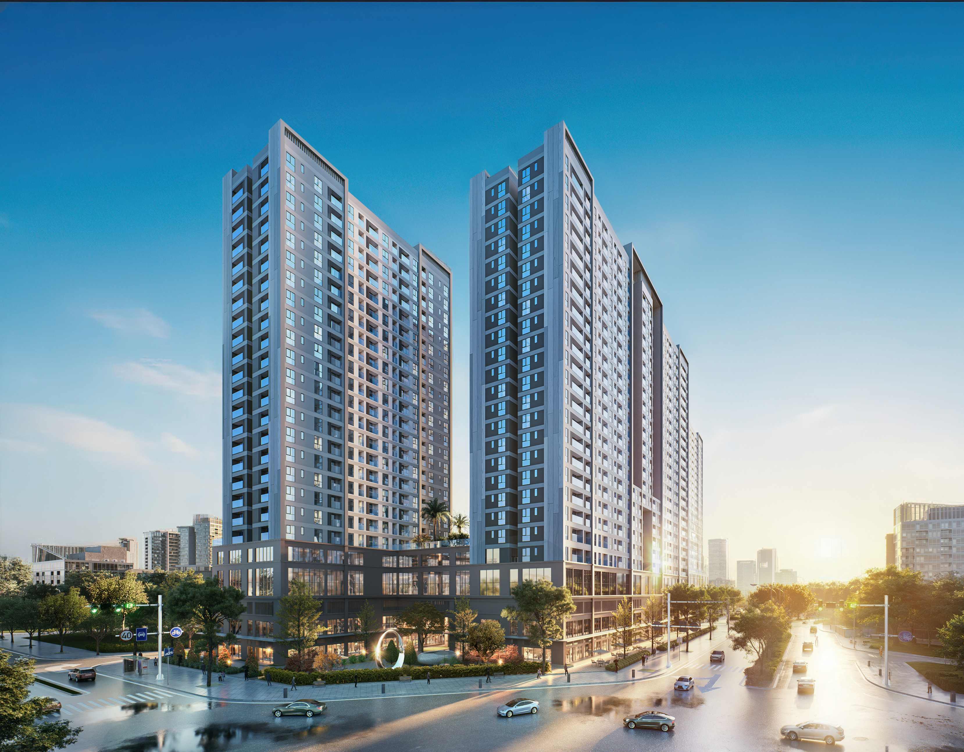 Nhà ở LLVT CAND tại các ô đất OCT1, OCT3